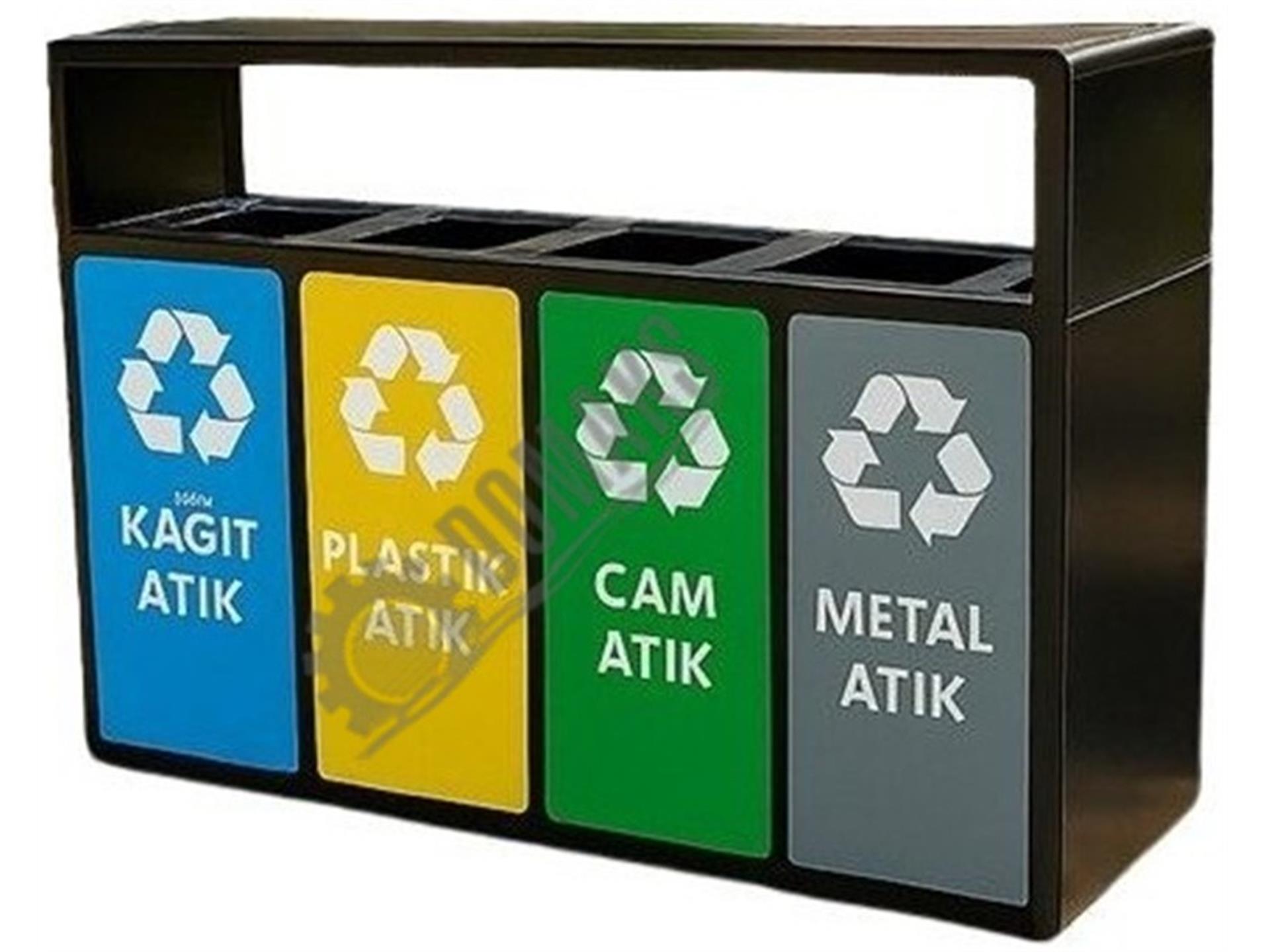 GERİ DÖNÜŞÜM KUTUSU İÇ VE DIŞ MEKAN  3760 SERİ