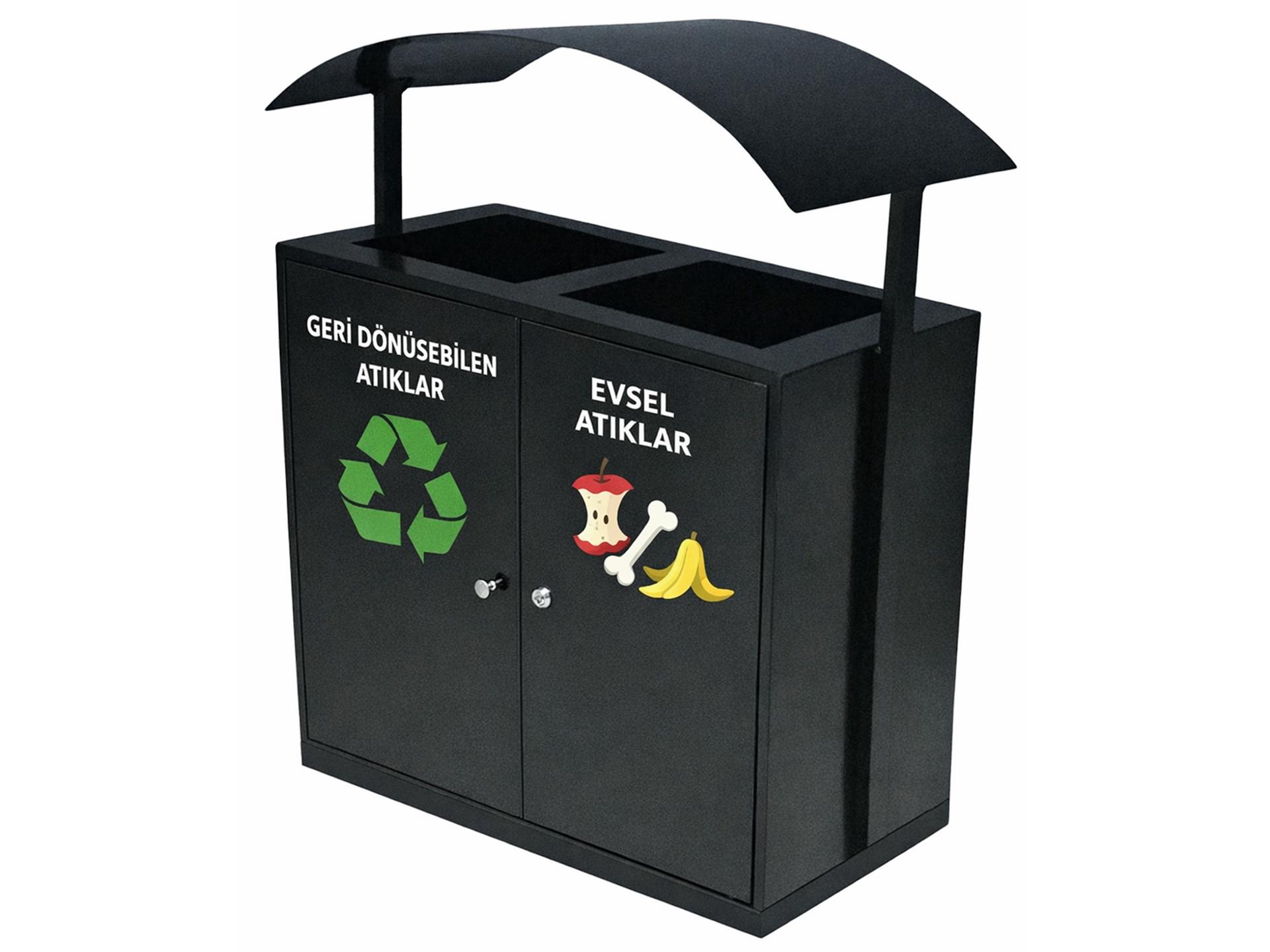 PARK BAHÇE GERİ DÖNÜŞÜM KUTUSU  1537 SERİ